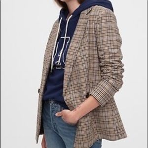Gap plaid blazer